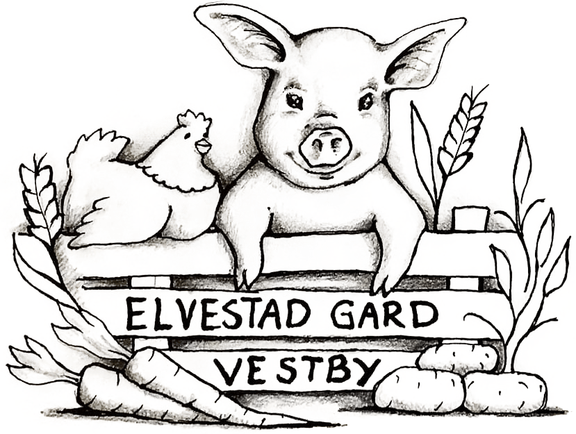 Elvestad Gård Vestby logo