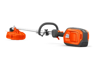 Batteridreven oransje og grå kantklipper fra Husqvarna